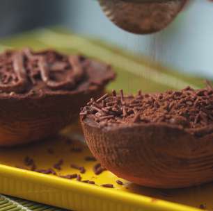 Chocolate fitness: ovo de páscoa com brigadeiro de whey