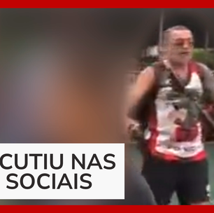 'Feliz Páscoa': Homem armado com fuzil aparece em vídeo do Vasco