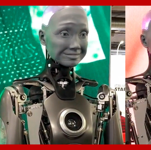 Cena de robô humanoide interagindo com pessoas impressiona e assusta ao viralizar na web