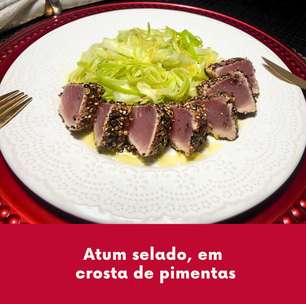 Atum selado, de restaurante, rápido, para mães low carb