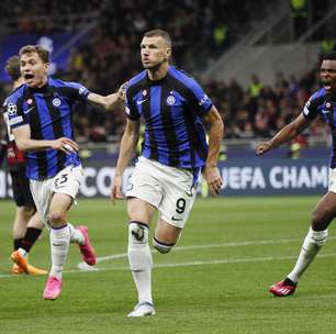 Inter vence Milan com gols no primeiro tempo e abre vantagem na semi da Champions