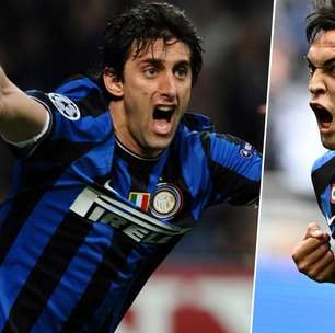 Milito e Lautaro: atacante argentino pode repetir os feitos do compatriota e fazer história na Inter de Milão