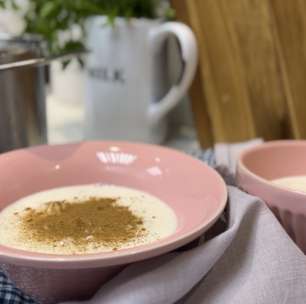 Canjica com tempero de festa junina