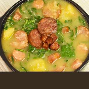 Caldo Verde, tradicional, poucos ingredientes, muito sabor