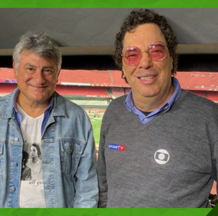 "Não é só sobre futebol", diz Cleber Machado da amizade com Casagrande