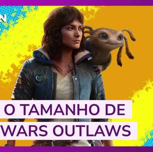 Qual é o tamanho de Star Wars: Outlaws?