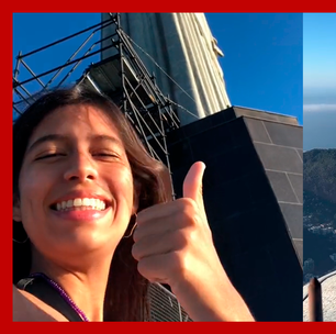 Jovem sobe no topo do Cristo Redentor, e vídeo viraliza nas redes sociais