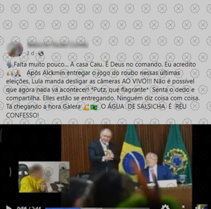 Posts tiram vídeo de contexto para mentir que Alckmin 'admitiu' fraude nas eleições de 2022