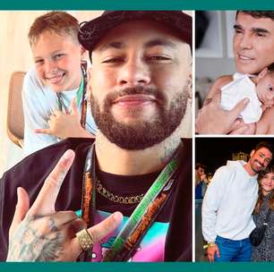 Dia dos Pais: de Neymar a Cauã, o estilo dos papais famosos