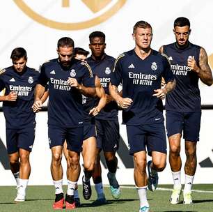 Real Madrid divulga relacionados para jogo contra o Celta de Vigo pelo Campeonato Espanhol