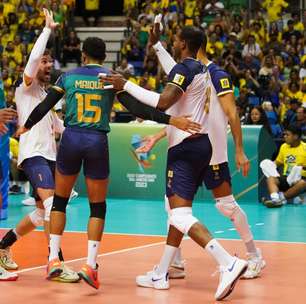 Antes de enfrentar a Argentina, Brasil mantém 100% no Sul-Americano com vitória sobre a Colômbia