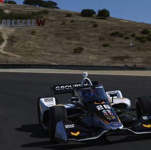 Indy: Herta lidera treino marcado por interrupções em Laguna Seca