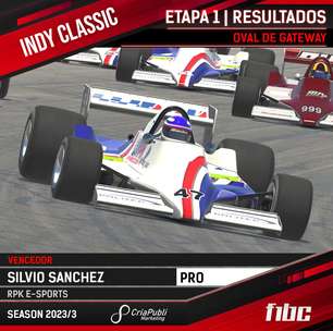 F1BC Indy Classic: Silvio Sanchez lidera trinca da RPK na estreia em Gateway