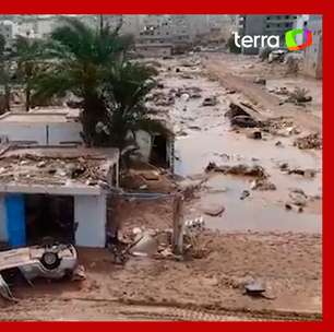Tempestade devastadora causa inundações na Líbia