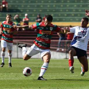 Portuguesa busca empate contra o Grêmio Prudente, mas é eliminada da Copa Paulista