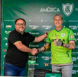 Aguerre é apresentado como novo reforço do América-MG: 'Estou a disposição'