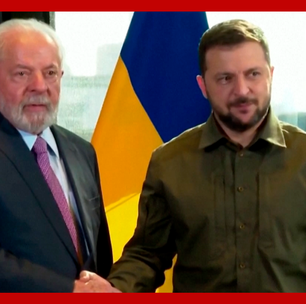 Lula se reúne com Zelensky e conversa sobre 'caminhos para a construção da paz'