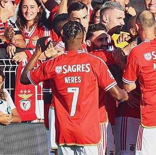 Com gol e assistência de David Neres, Benfica vence o Portimonense pelo Campeonato Português