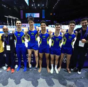 Equipe masculina de ginástica estreia no Mundial e fica na expectativa pela vaga olímpica