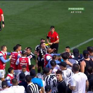 Vasco cai na pilha e é goleado pelo Santos: 4×1