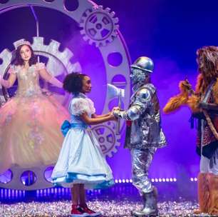 30% de desconto para o musical "O Mágico de Oz", superprodução da Broadway com mais de 30 atores, 50 cenários, 150 figurinos e muitos efeitos especiais