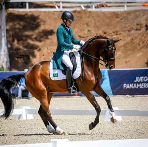 João Victor Oliva ganha inédita medalha de prata individual no adestramento do Pan