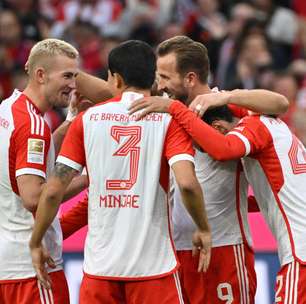 Com três de Kane, Bayern atropela Darmstadt e dorme na liderança do Alemão