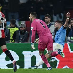 Champions: Immobile marca, Lazio vence o Feyenoord e sobe no Grupo E