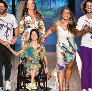 SPFW: cadeirante, jeans, zodíaco e famosos dividem passarelas