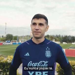 Emi Martínez se diz ansioso para os jogos contra Uruguai e Brasil