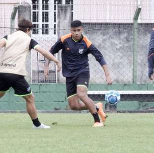 Ceará faz esboço de time antes de viagem para jogo com o Vila Nova-GO