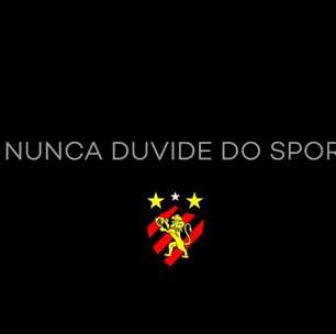 Sport divulga vídeo motivacional às vésperas de duelo decisivo contra o Vitória: "Nunca duvide"