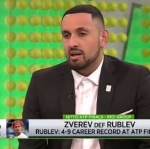 Kyrgios se oferece para ser treinador mental de Rublev