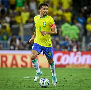 Marquinhos sente desconforto na coxa e deixa clássico contra a Argentina no intervalo