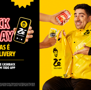 É hora de preparar o estoque de fim de ano! Zé Delivery celebra a Black Friday com descontos históricos e cashback em bebidas