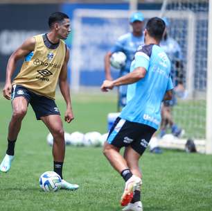 Grêmio faz treino com o sub-20 visando duelo com o Atlético-MG pelo Brasileirão