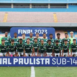 Palmeiras goleia Ferroviária em jogo de ida da final do Campeonato Paulista Sub-14