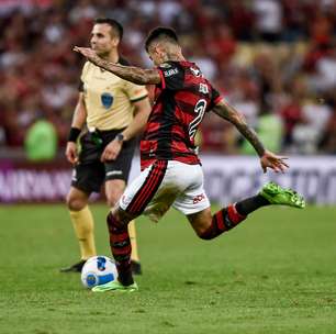 Pulgar, do Flamengo, será desfalque no confronto direto contra o Atlético-MG pelo Brasileirão