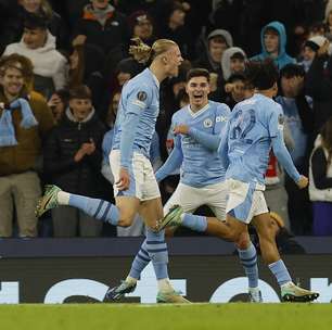 City vira sobre o Leipzig com gol de Haaland e mantém os 100% na Champions League