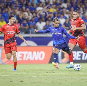 Autor do gol do Cruzeiro, Matheus Pereira lamenta empate e prega foco nas últimas rodadas: "São duas finais"