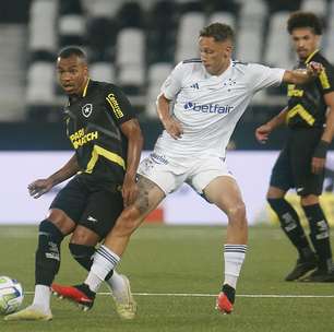 Botafogo e Cruzeiro empatam sem gols em jogo com poucas emoções no Nilton Santos