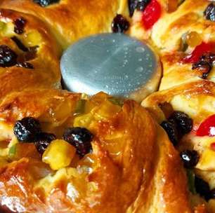Faça a rosca de natal da Palmirinha