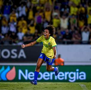 Aline Milene celebra gol em vitória da Seleção feminina e destaca confiança das jogadoras em Arthur Elias