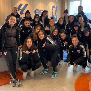 Time feminino sub-17 do São Paulo disputa torneio em Madri