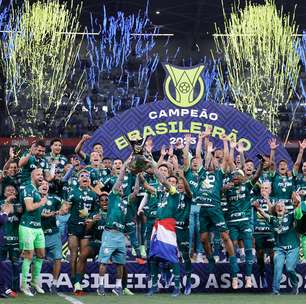 Palmeiras empata com o Cruzeiro e confirma 12º título do Brasileirão