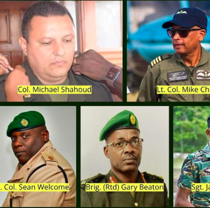 Cinco militares morrem em queda de helicóptero na Guiana