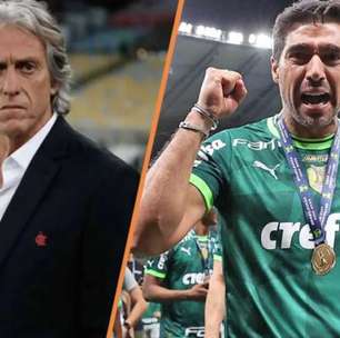 TV portuguesa faz 'cara a cara' entre Fla de Jorge Jesus e Palmeiras de Abel