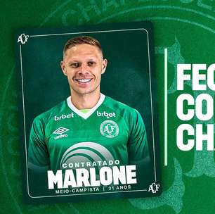 Chapecoense anuncia a contratação do meia Marlone, ex-Corinthians, para 2024