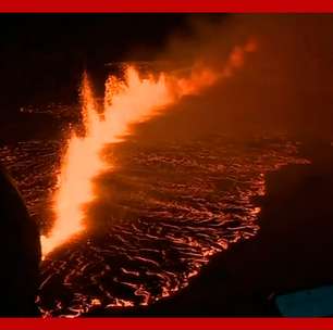 Vulcão entra em erupção na Islândia após semanas de intensos terremotos