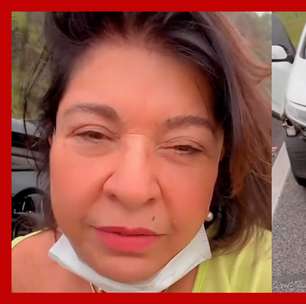 Roberta Miranda sofre acidente de carro e mostra destruição: 'Realmente é Deus'